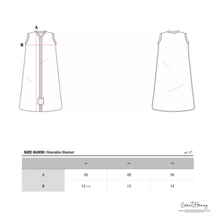 Dreamer Wearable Blanket - Candy Rainbows