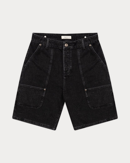 Albion Carpenter Shorts - Washed Black
