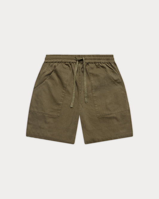 Service Fatigue Shorts - Olive