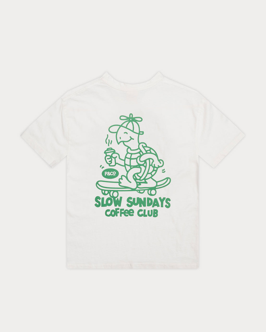 Slow Sundays T-Shirt - Off White