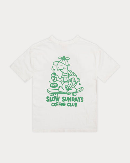 Slow Sundays T-Shirt - Off White